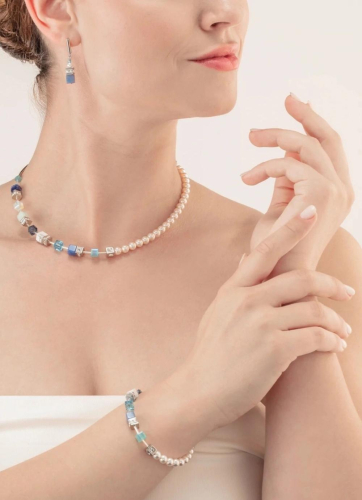 Фото Колье Blue-aqua Coeur de Lion 5086/10-0737