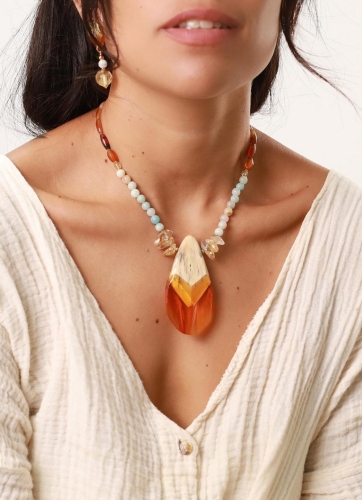 Фото Колье Mandarine Nature Bijoux 15-42155