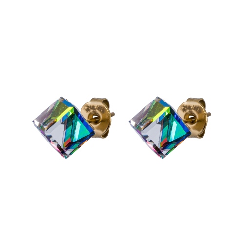 Фото Пусеты Crystal Holographic Fiore Luna Classic SWE0127/2 H G