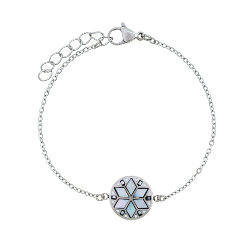 Фото Браслет MANDALA Art Deco Fiore Luna CB03197-1 BL/S