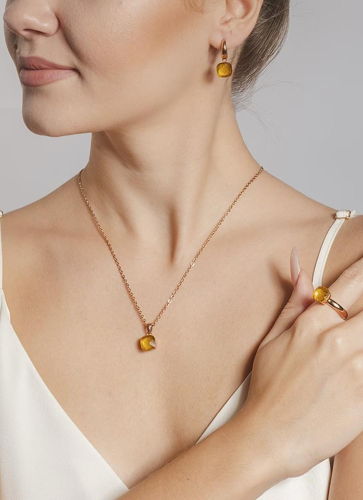 Фото Серьги Firenze Qudo 300329 BR/RG