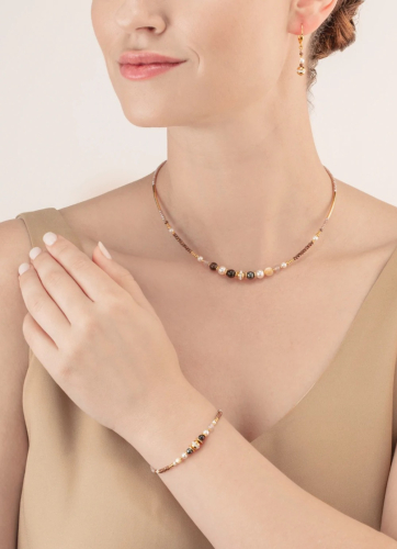 Фото Серьги Brown-Gold Coeur de Lion 4349/20-1116