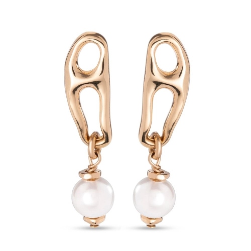 Фото Серьги Pearl & Match с золотом UNOde50 PEN0918BPLORO0U