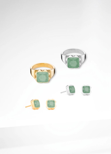 Фото Кольцо Green-Silver Coeur de Lion 1200/40-0517 52