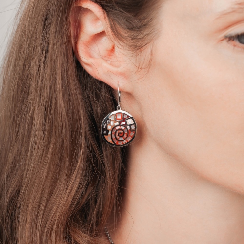 Серьги Fiore Luna AE01235-14 R/S