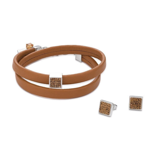 Фото Серьги Light Brown Coeur de Lion 0117/21-1120