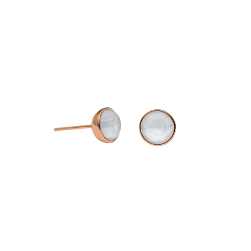 Фото Пусеты Crystal Powder Grey Kristal Fiore Luna SWE298 CPG RG