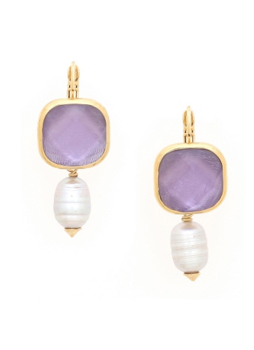 Фото Серьги Lavender Nature Bijoux NB25.1-12-90102