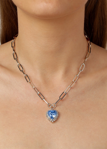 Фото Колье SIMONA SS LIGHT BLUE Dyrberg Kern 420057