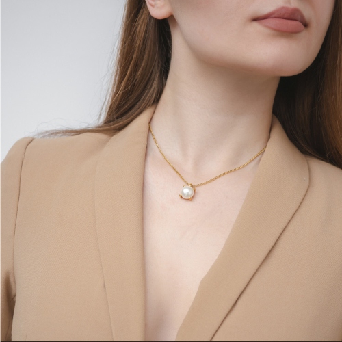 Колье MANNY SG WHITE PEARL