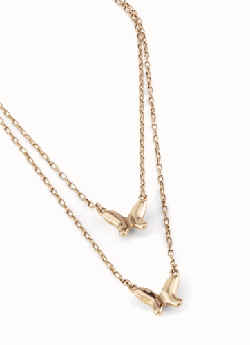 Фото Ожерелье Doublefly с золотом UNOde50 COL1861ORO0000U