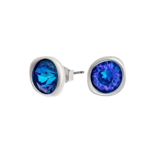 Фото Пусеты Royal Blue Delite Kristal Fiore Luna A1909.23 BL/S