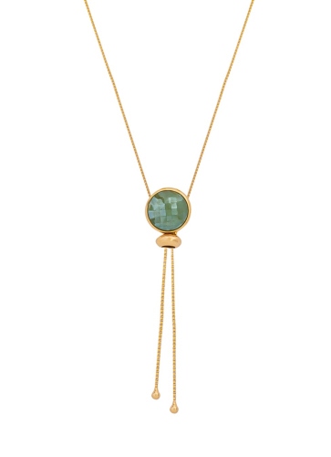 Фото Колье pearl green quartz Possebon B1653.16 G/G
