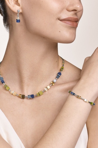 Фото Серьги Blue-Brown-Olive Coeur de Lion 5020/21-0750