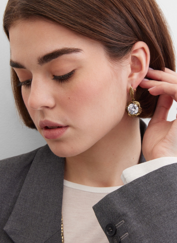 Серьги Caleidoscopio di Fiori Fiore di Firenze OR1738 CRYSTAL