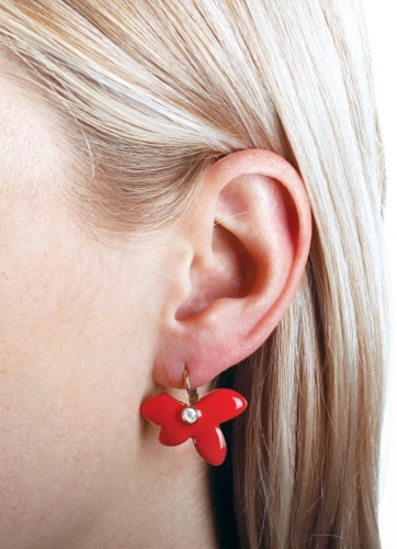 BLOSSOM серьги YARIN SG CORAL 352078