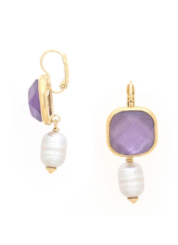 Фото Серьги Lavender Nature Bijoux NB25.1-12-90102