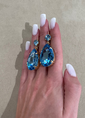 Фото Серьги Claudio Canzian CC00202321 light blue