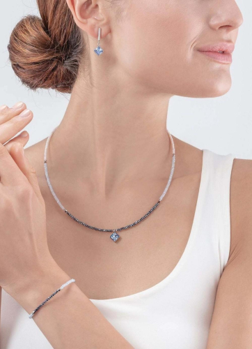 Фото Браслет Light Blue-Silver Coeur de Lion 6006/30-0741