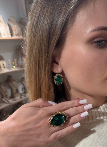 Фото Серьги Claudio Canzian CC00202822 green