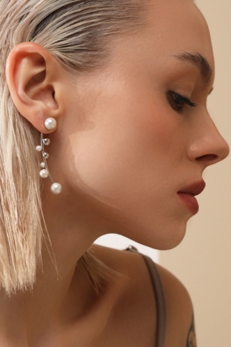 Фото Серьги Silver/Gold Uvelina MG00 0060R-01E