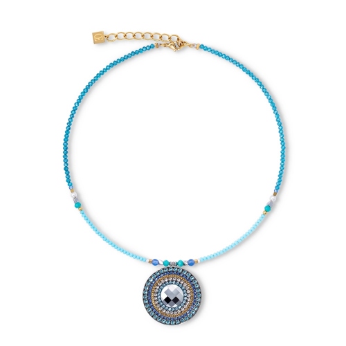Фото Колье Turquoise Coeur de Lion 2035/10-0600