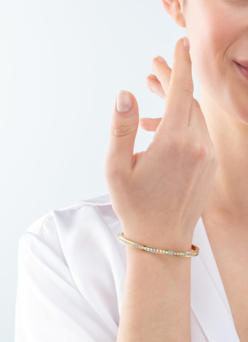 Фото Браслет Multicolour Pastel Gold 19 см Coeur de Lion 0127/37-1590