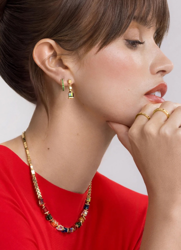 Фото Колье Multicolour Gold Coeur de Lion 2100/10-1516