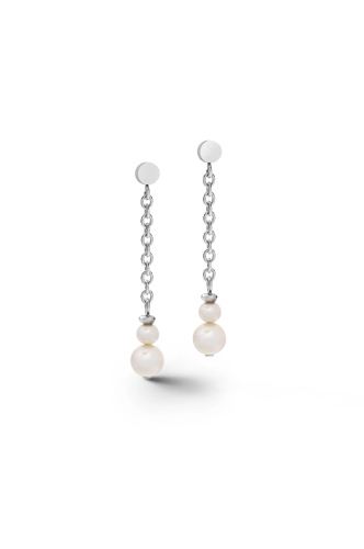 Фото Серьги White-Silver Coeur de Lion 1103/21-1417