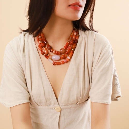 Фото Колье Agate Nature Bijoux 15-42670