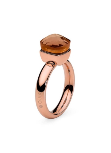 Фото Кольцо Firenze smoked topaz 18.5 мм Qudo 610767 BR/RG