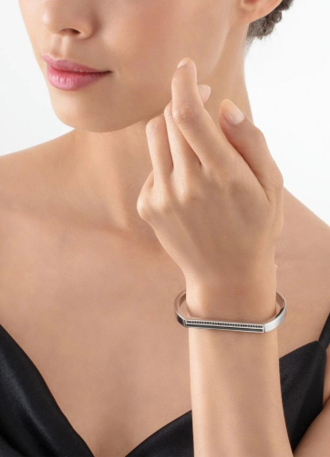 Фото Браслет Black-Silver Coeur de Lion 18 см 0133/32-1317 18