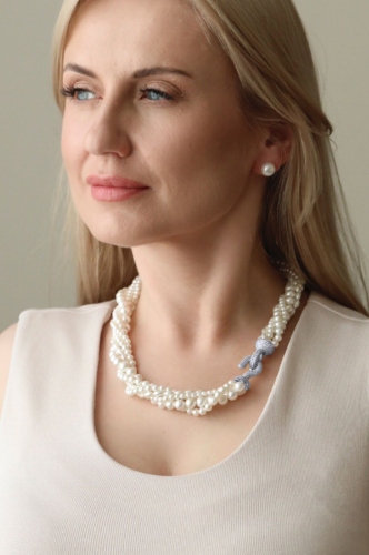 Фото Колье Silver/Gold Uvelina NR73 0036R-01N51