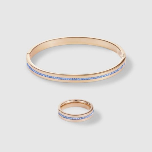 Фото Кольцо Light Blue Coeur de Lion 0226/40-0720 52