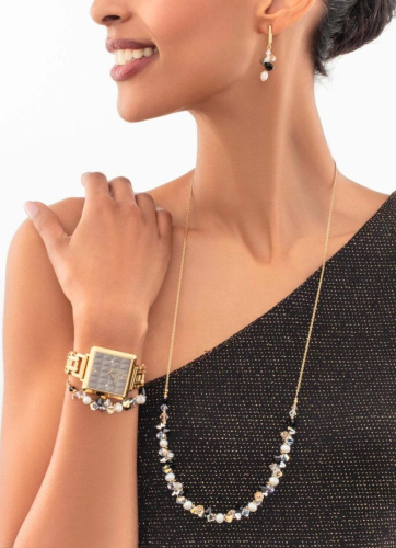 Фото Браслет Black-Crystal Coeur de Lion 1124/30-1318