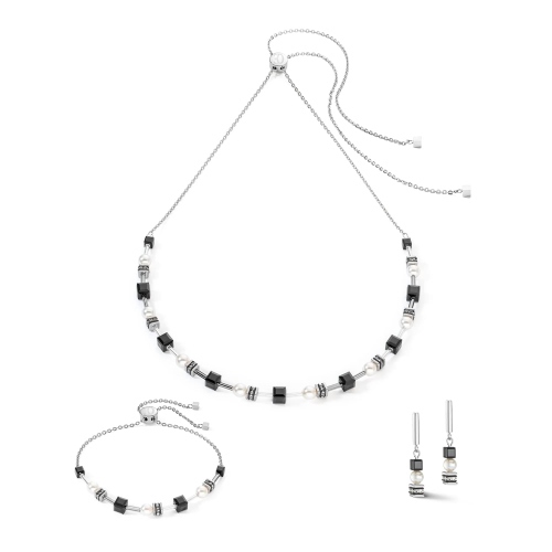 Фото Колье Black-Silver Coeur de Lion 4085/10-1317