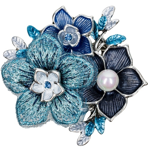 Фото Брошь Букет Fiore Luna Classic XZ1442.23 BL/S