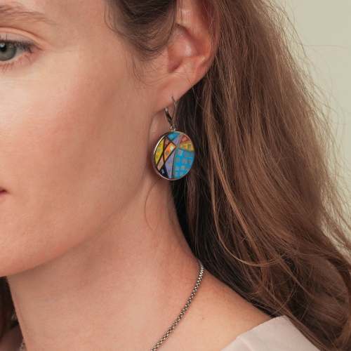 Серьги Fiore Luna AE01156-5 M/S