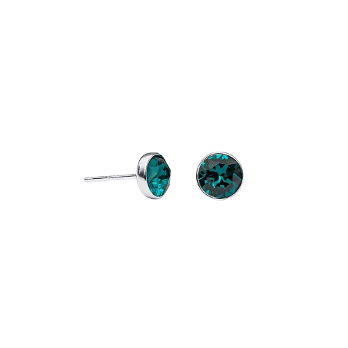 Фото Пусеты Emerald Kristal Fiore Luna SWE297 EM S