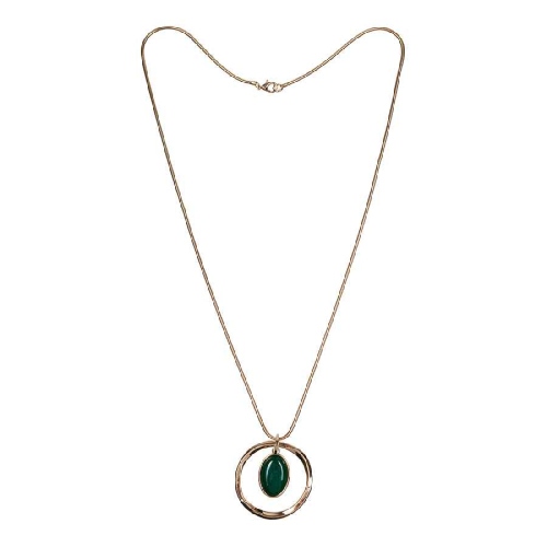 Фото Колье GREEN AGATE Elegia Fiore Luna LN5145 G/G