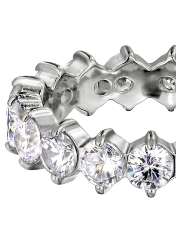 Фото Кольцо MAMBA SS CRYSTAL 19 Dyrberg Kern 480185