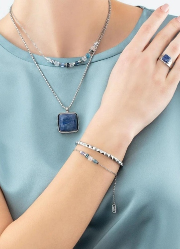 Фото Браслет Blue-Silver Coeur de Lion 5076/30-0717