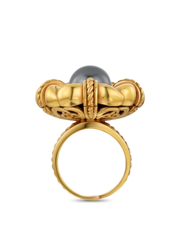 Фото Кольцо Turbante Fiore di Firenze GAN001-26240 ANTRACITE 1025