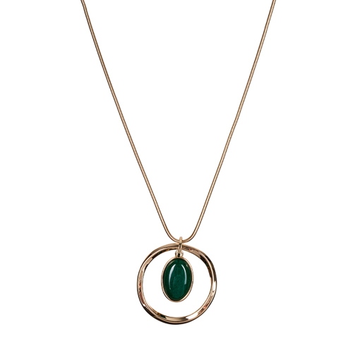 Фото Колье GREEN AGATE Elegia Fiore Luna LN5145 G/G