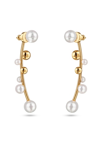 Фото Серьги Silver/Gold Uvelina MG00 0060G-01E