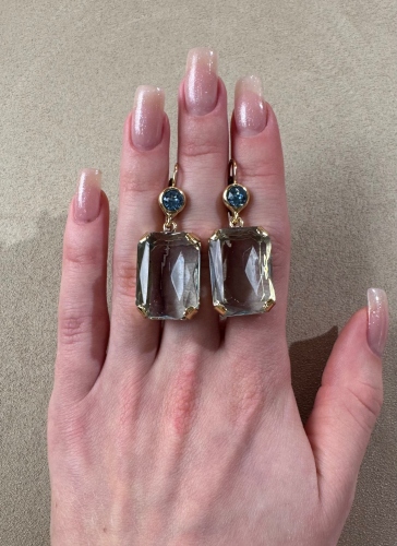 Фото Серьги Claudio Canzian 00202069 blue