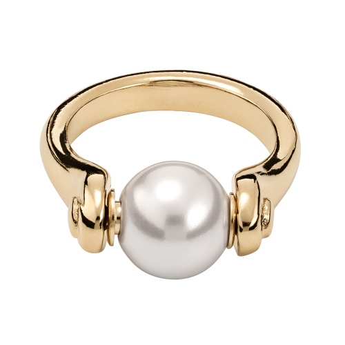 Фото Кольцо Full pearlmoon с золотом UNOde50 ANI0717BPLORO12