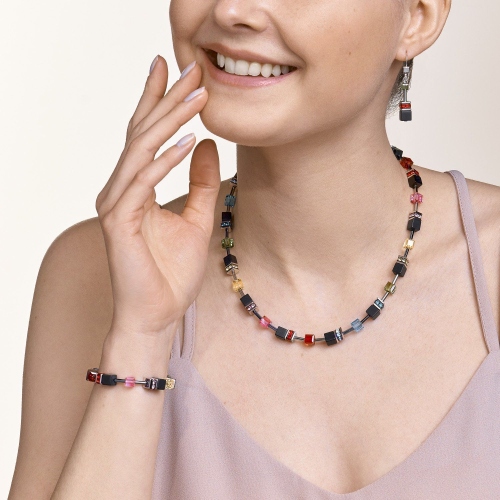 Фото Колье Onyx Multicolour Pop Art Coeur de Lion 4018/10-1581