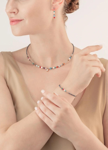 Фото Серьги Multicolor Vintage Coeur de Lion 4543/21-1544