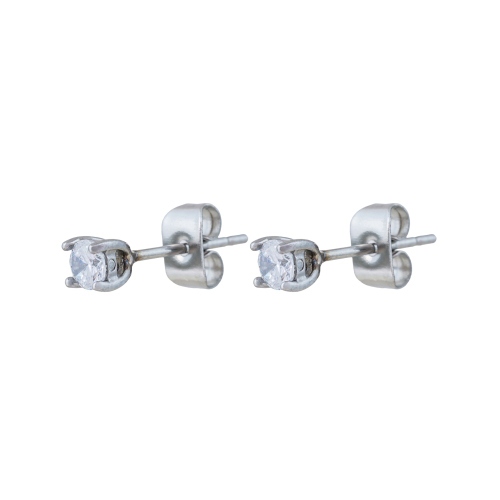Фото Пусеты WHITE Art Deco Fiore Luna AE03187-4A BW/S